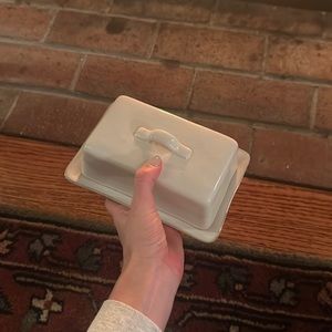 Crate and barrel butter holder